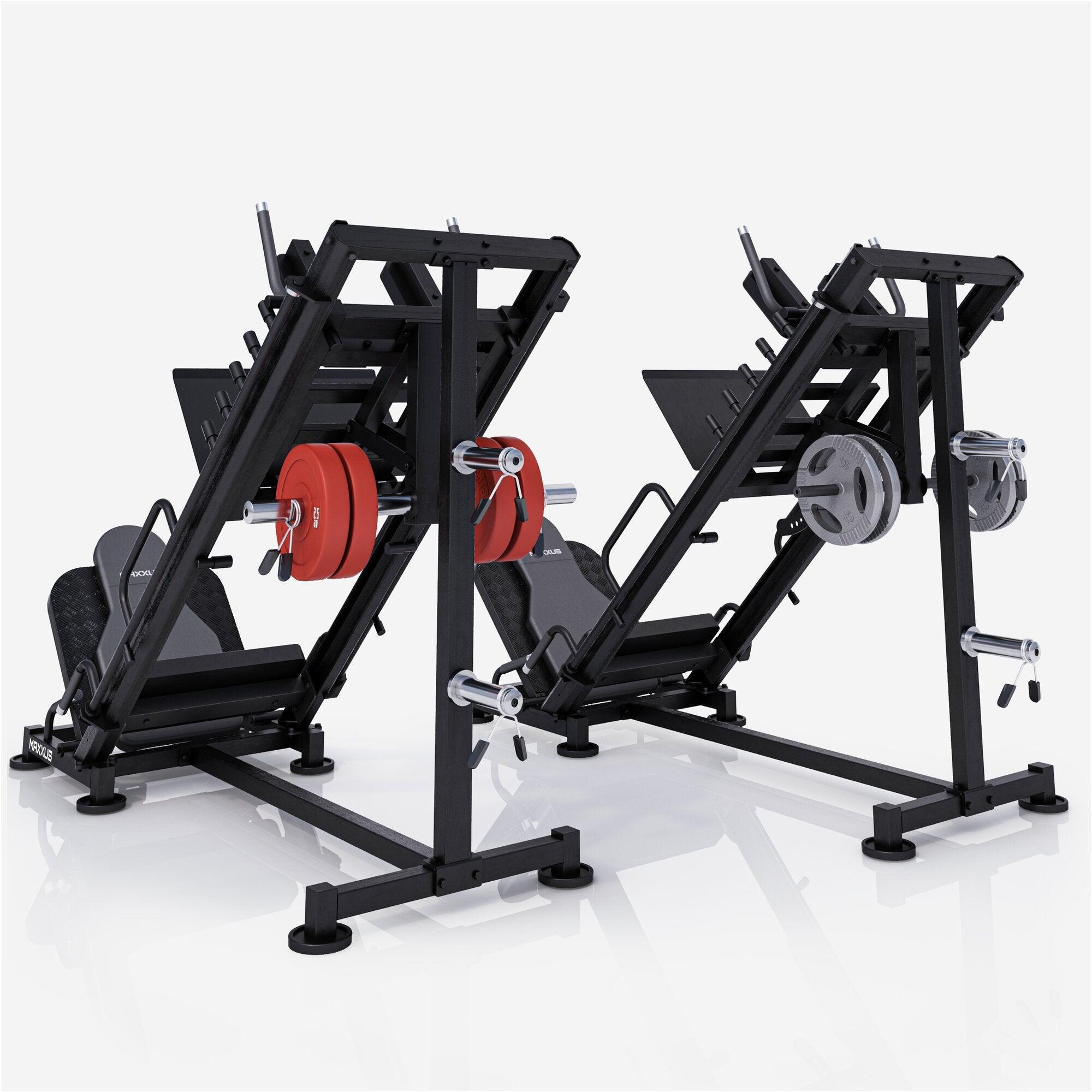 Hackenschmidt Beinpresse 2in1 - Hackenschmidt und Beinpresse – MAXXUS